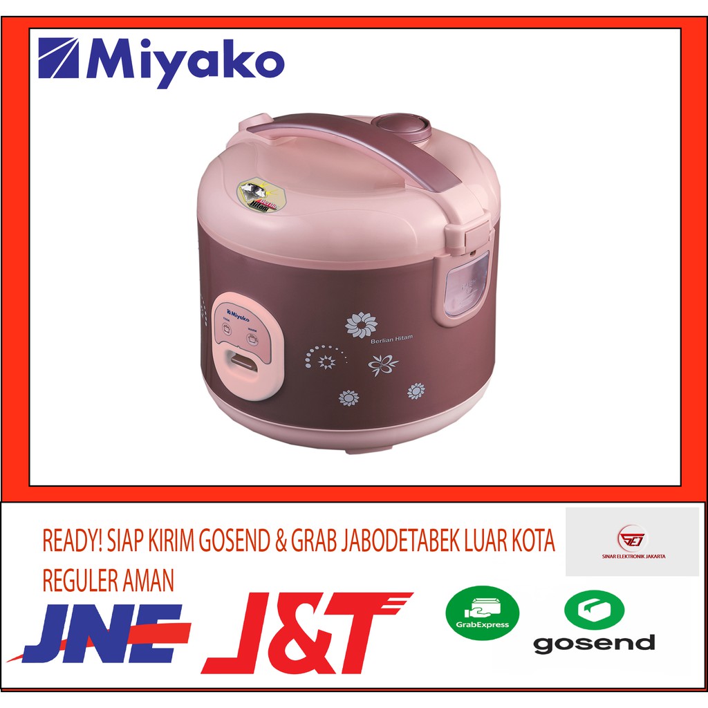 Miyako MCM-18BH B.Rice Cooker Dengan Panci Dilapisi Berlian Hitam.Baru&amp;Bergaransi