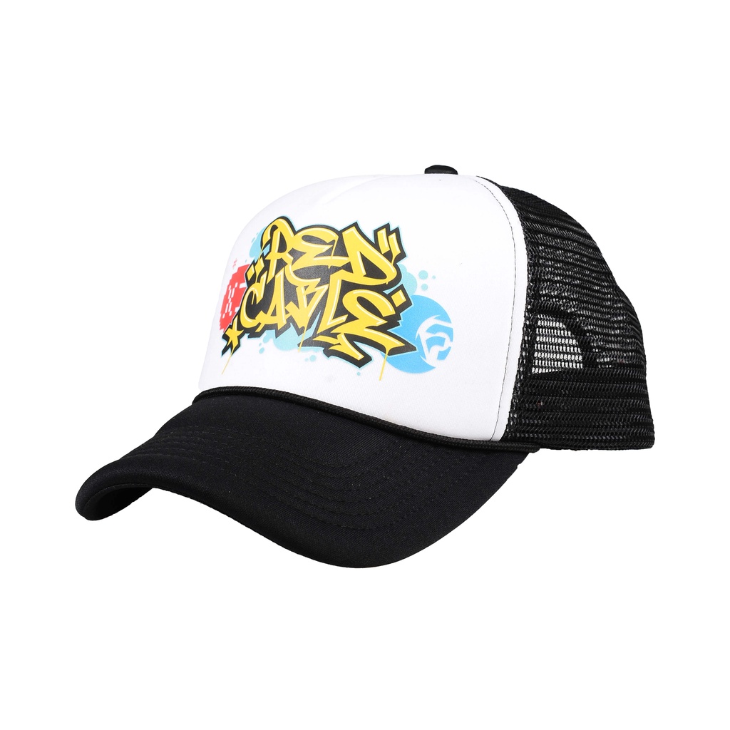 Redcable Trucker Hat - Graffiti Black