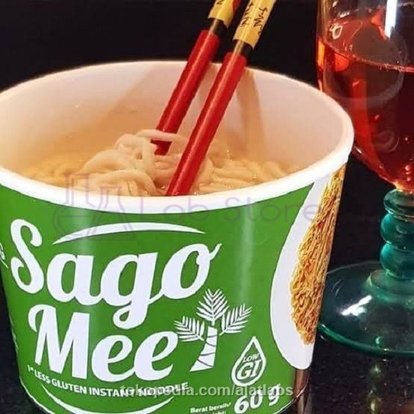 

SagoMee Sago Mee Mie Instan Noodle Sagu Rumbia Rasa Ayam Bawang 70 gr