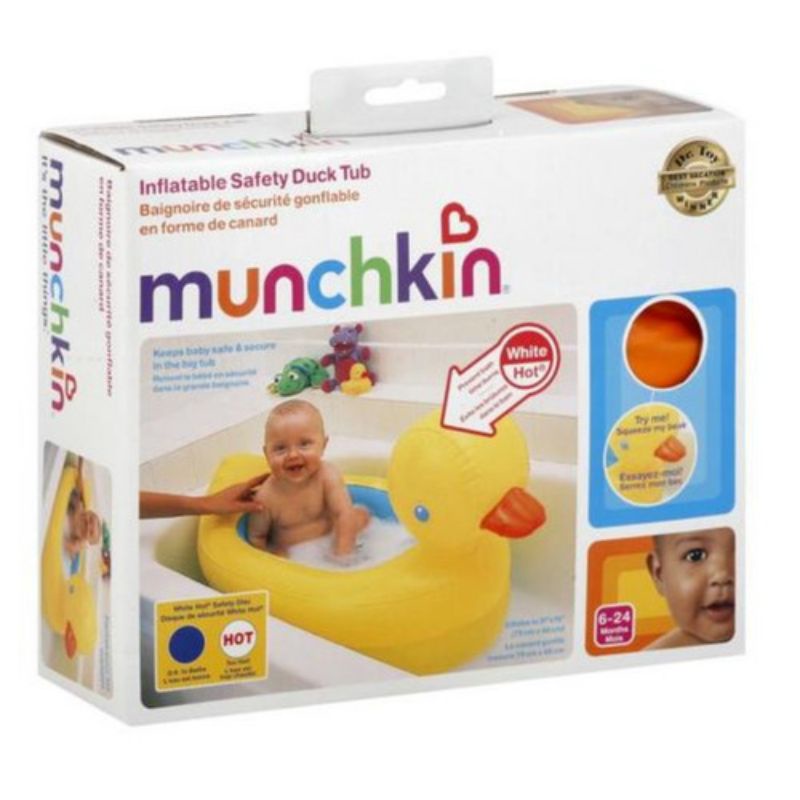 Munchkin Bath Tub.Kolam tiup mandi karakter