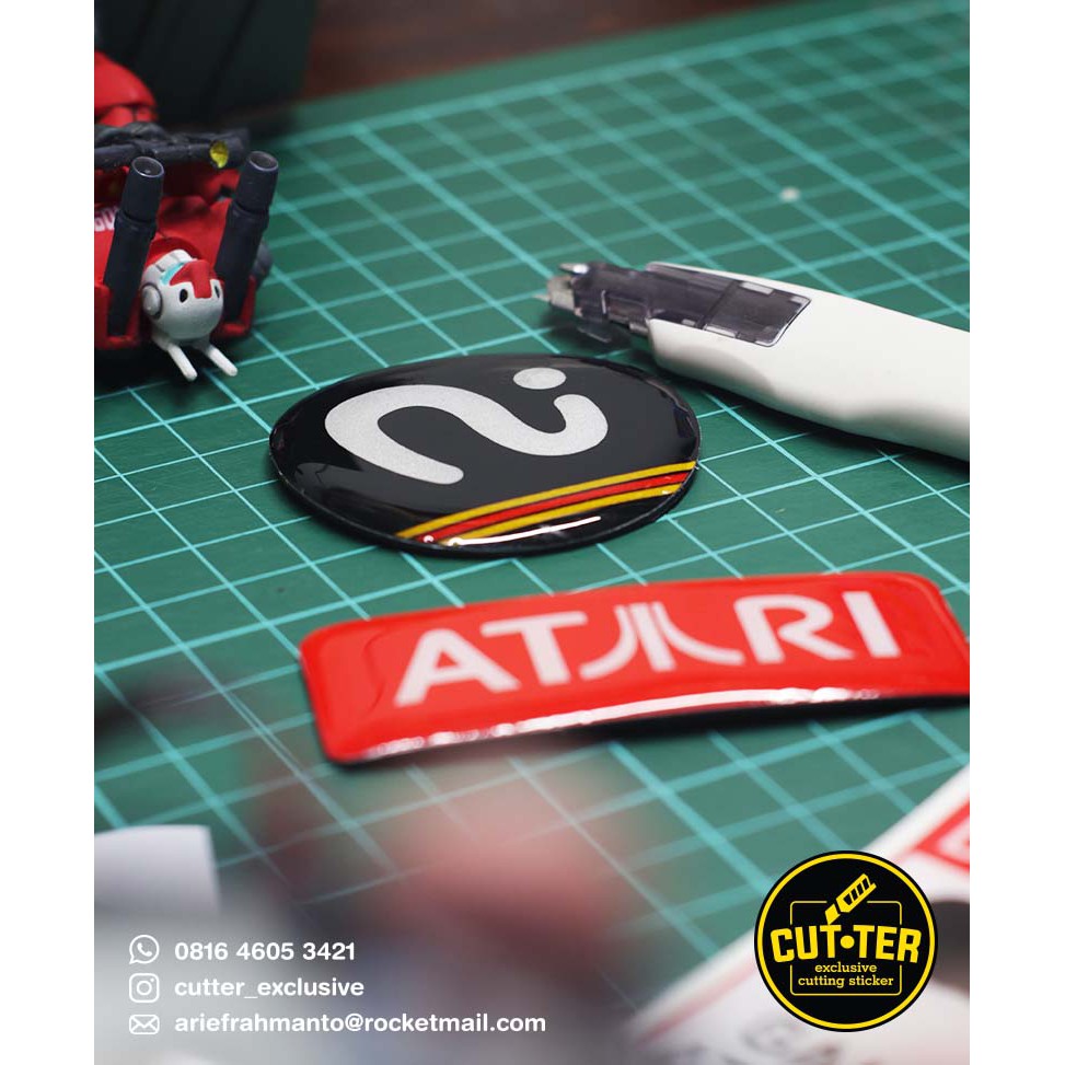 emblem sticker resin KAMEN RIDER BLACK chest (reflective)