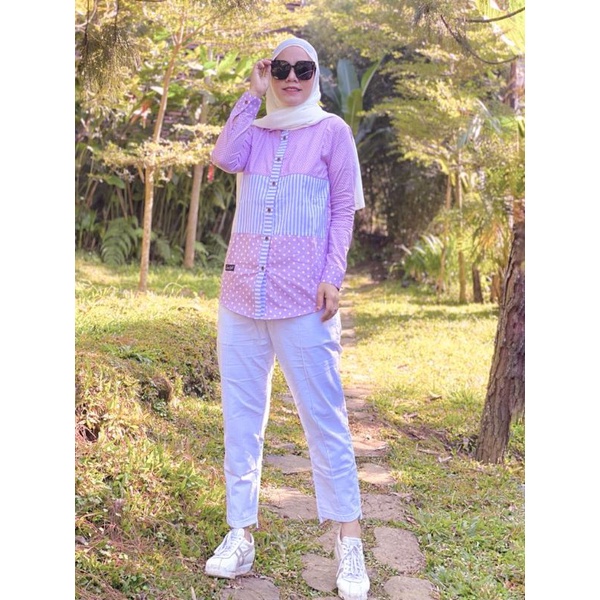 KEMEJA SAKILA CESAN HIJAB ORIGINAL