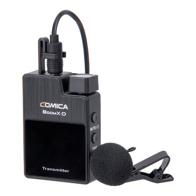 Comica Audio BoomX-D D2 Ultracompact 2-Person Digital Wireless Microphone System for Mirrorless/DSLR