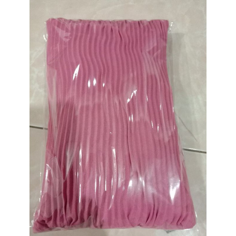 Pasmina Plisket / Pleated Shawl Plisket Duyung-dusty