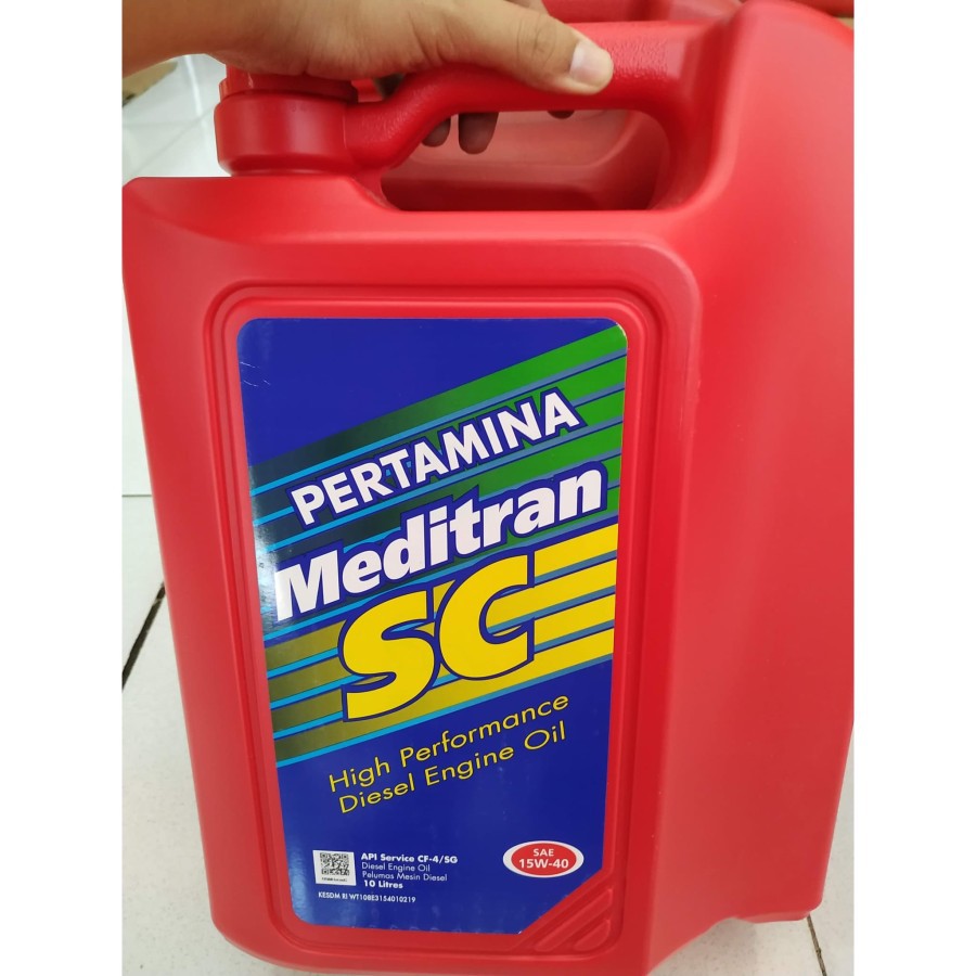 Meditran SC Pertamina 15W-40 10 Liter