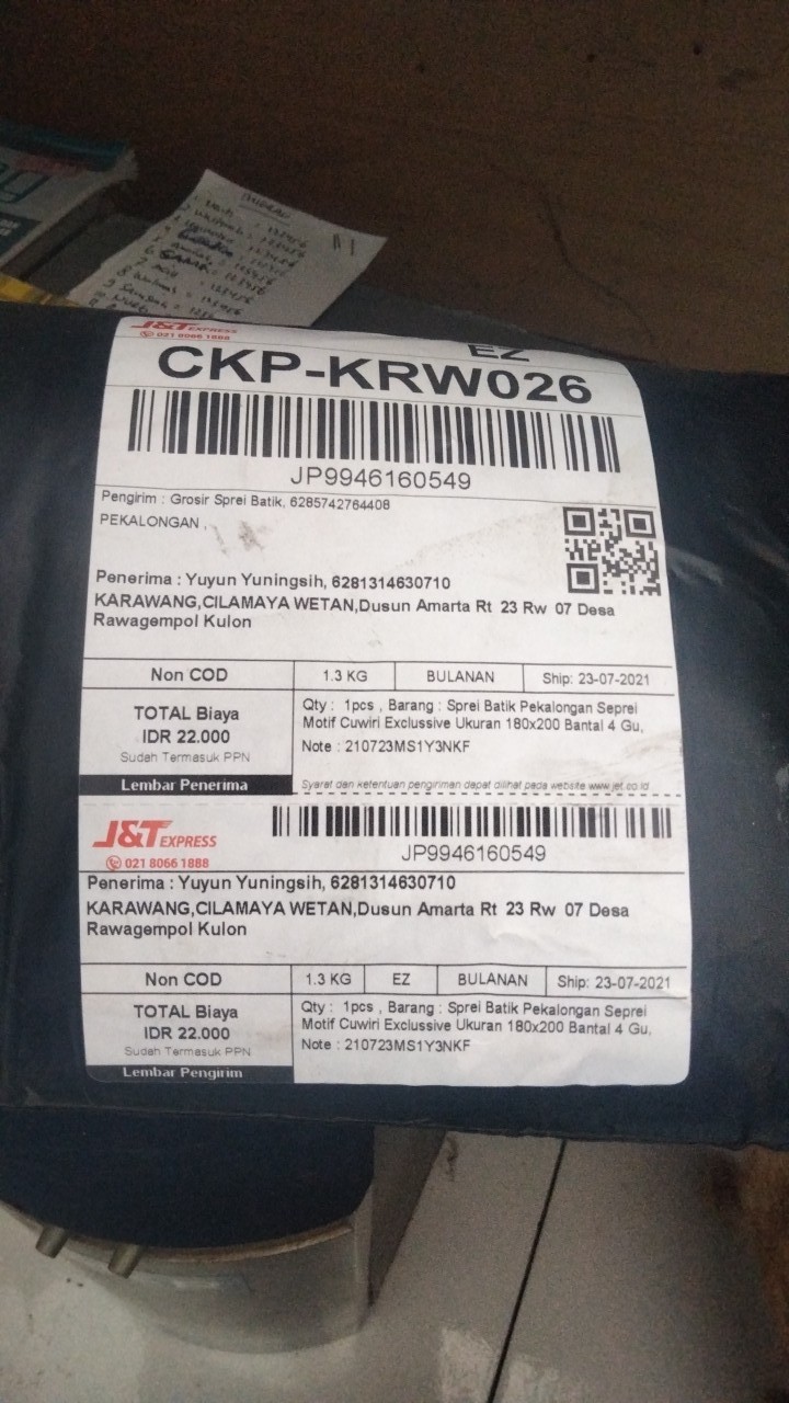 Sprei Batik Pekalongan Seprei Motif Cuwiri Exclussive Ukuran 180x200 Bantal 4 Guling 2