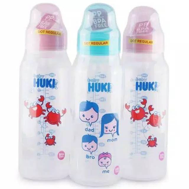 HUKI BOTOL SUSU STANDARD REG NIP