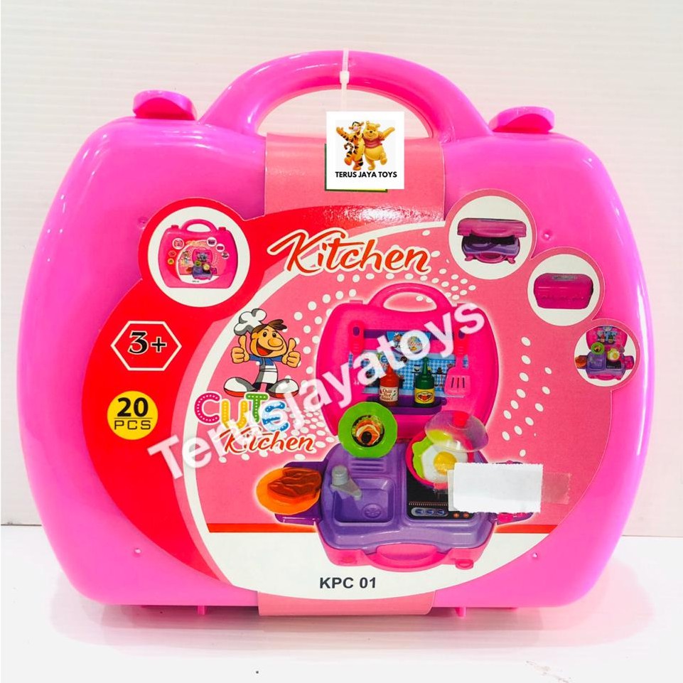 NEW KPC01 MAINAN  CUTE KITCHEN SET KOPER TERMURAH 12847 