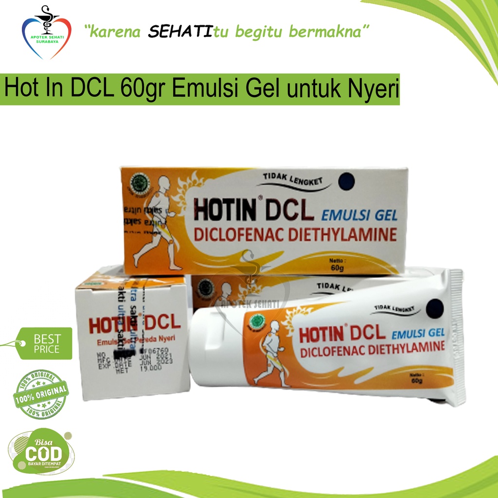 Hot In DCL 60gr Hot In Cream Keseleo Nyeri
