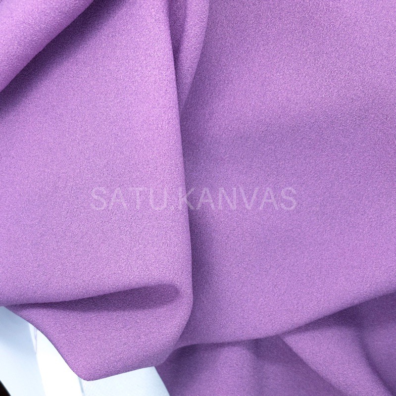 Kain DIAMOND CREPE / DIAMOND GEORGETTE murah-Lavender