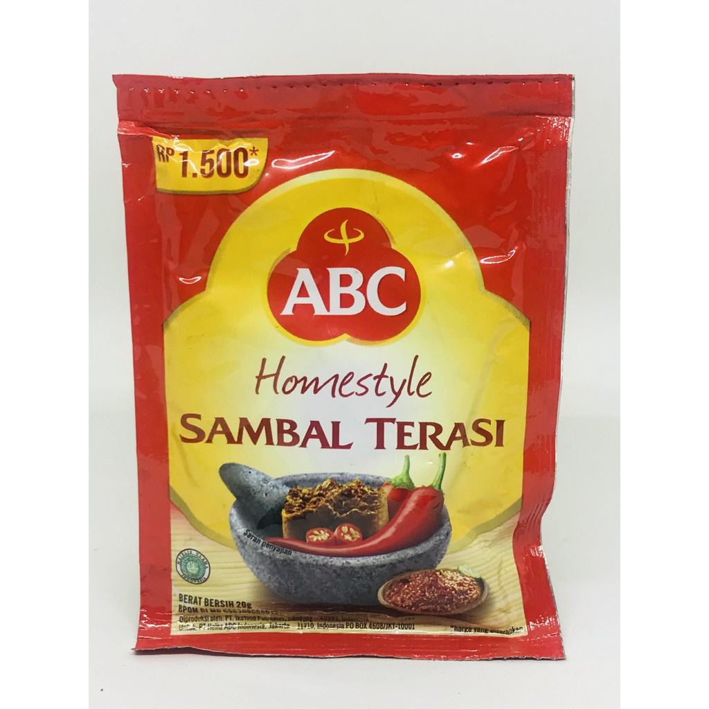 Sambal Terasi ABC Sachet 20 gr