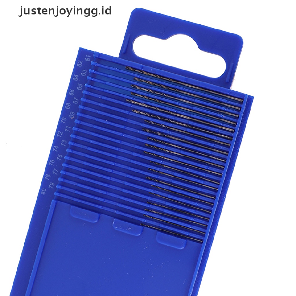 21pcs / set Bor Tangan mini micro twist Bahan aluminum