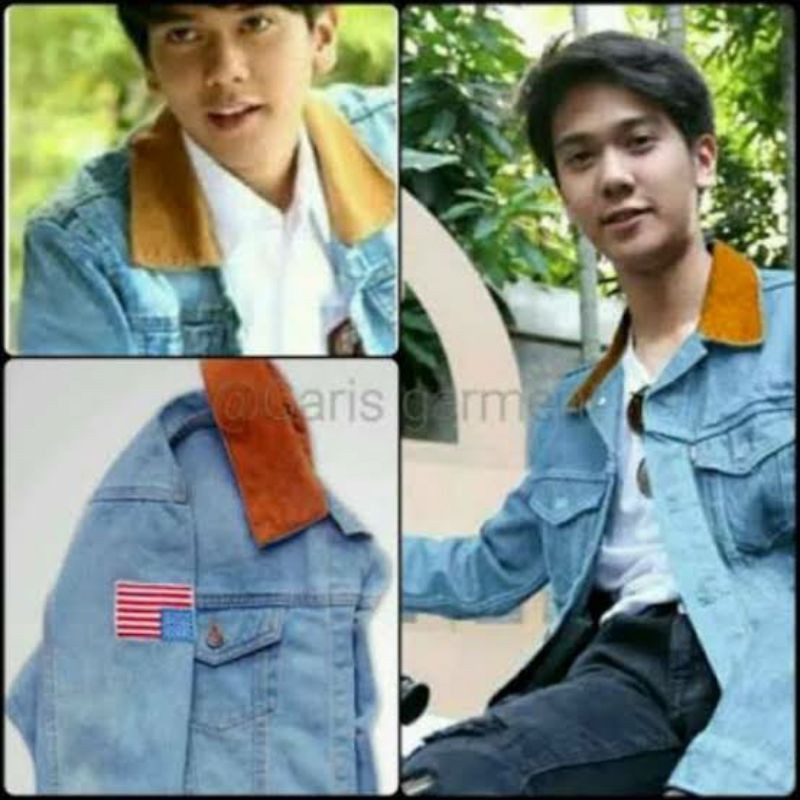 JAKET JEANS PRIA DILAN JAKET JEANS DILAN JAKET DENIM DILAN