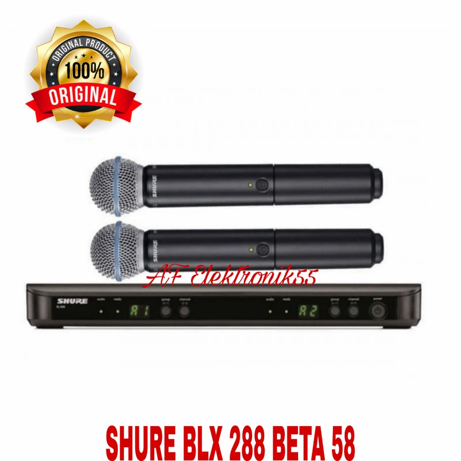 Mic Wireles SHURE BLX BETA 58 Original