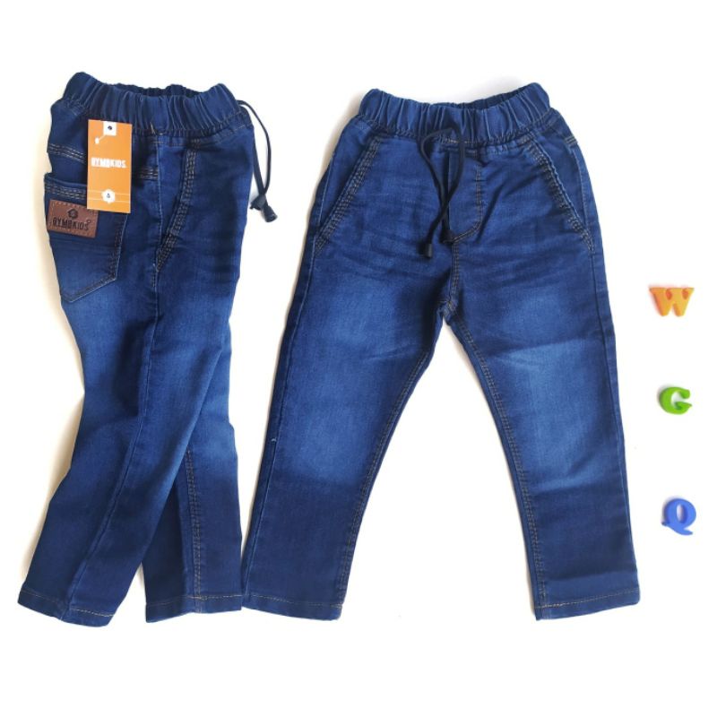 Celana Panjang Jeans Anak NEO by Gymbkids 3-11Tahun