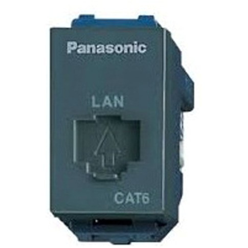 WEJ24886H OUTLET DATA CAT 6 HITAM PANASONIC