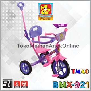 Ekpidisi Sepeda  Roda  Tiga  Anak BMX Safari  PMB 921 Chrome 