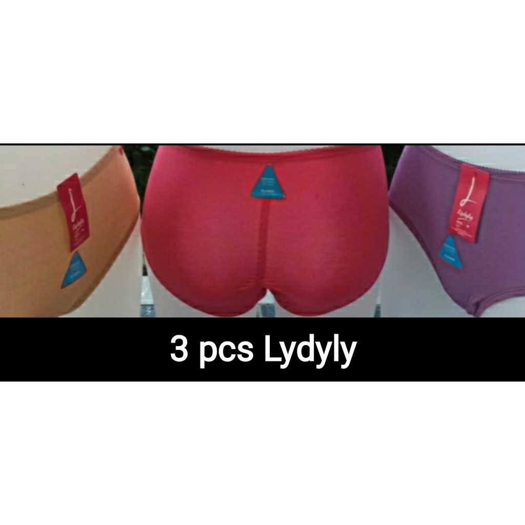 Lydyly - 3 Pcs Celana dalam, Pakaian dalam wanita Kwalitas Premium, Nyaman ~ Sahabi