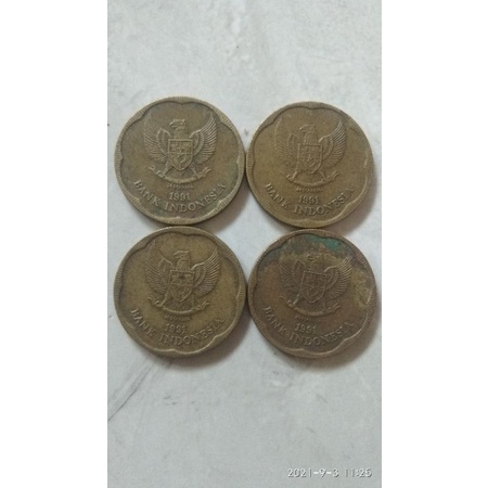 uang koin 500 rupiah tahun 1991