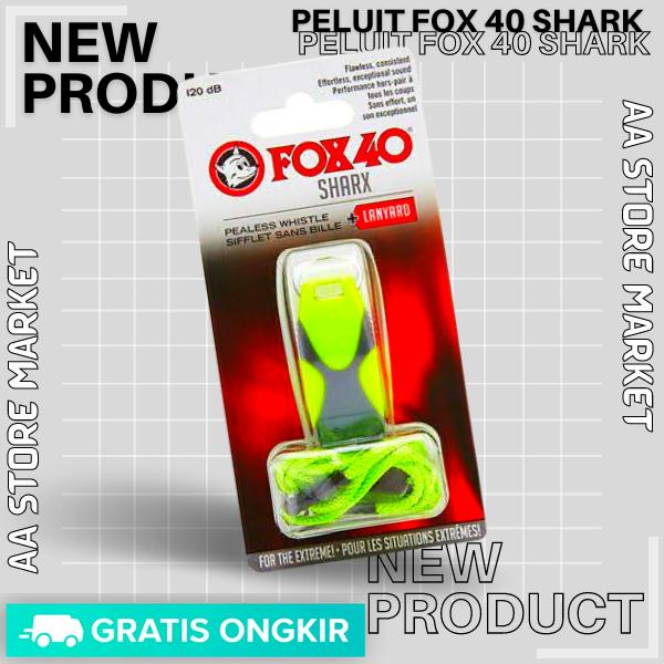 PELUIT FOX 40 SHARK profesional sepak bola wasit peluit wasit basket peluit