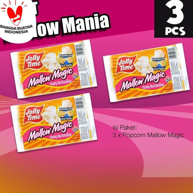 

Produk Terbaru - Paket Mallow Mania (3Mm) - Jolly Time Microwave Popcorn