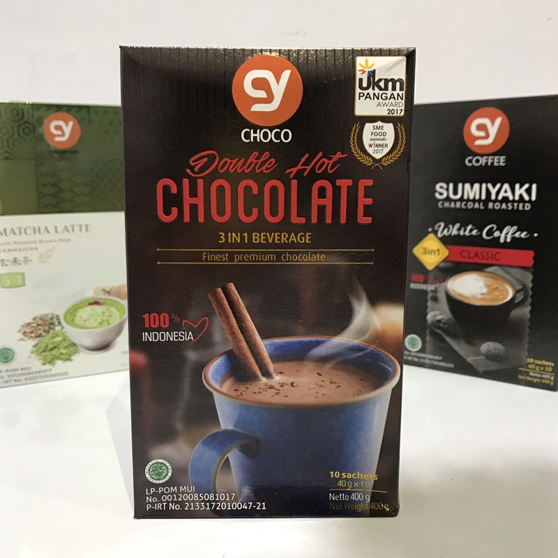 

CY Choco Double Hot Chocolate 3 in 1