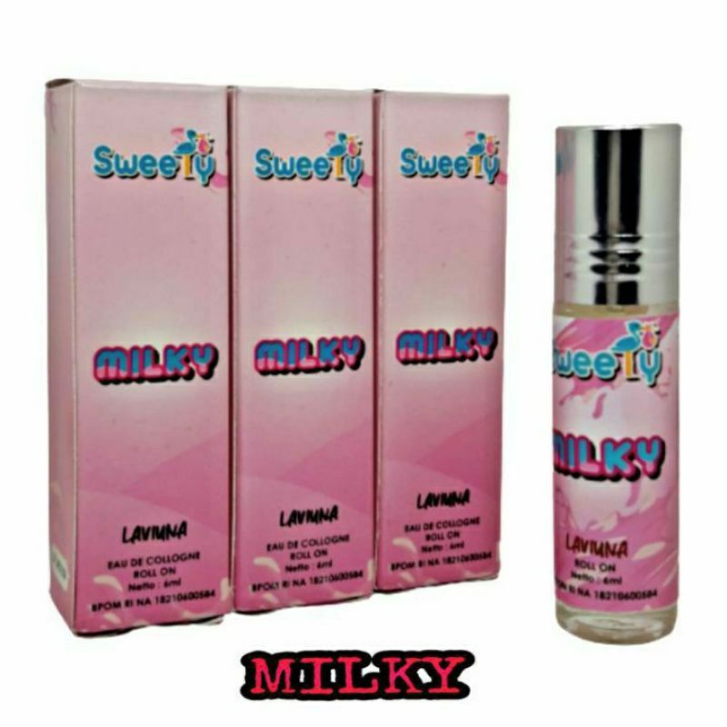 Parfum Inspired Roll On Sweety Milky 6 ml