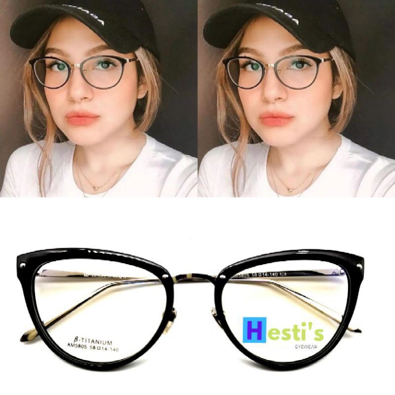frame kacamata cat eyes AM5805