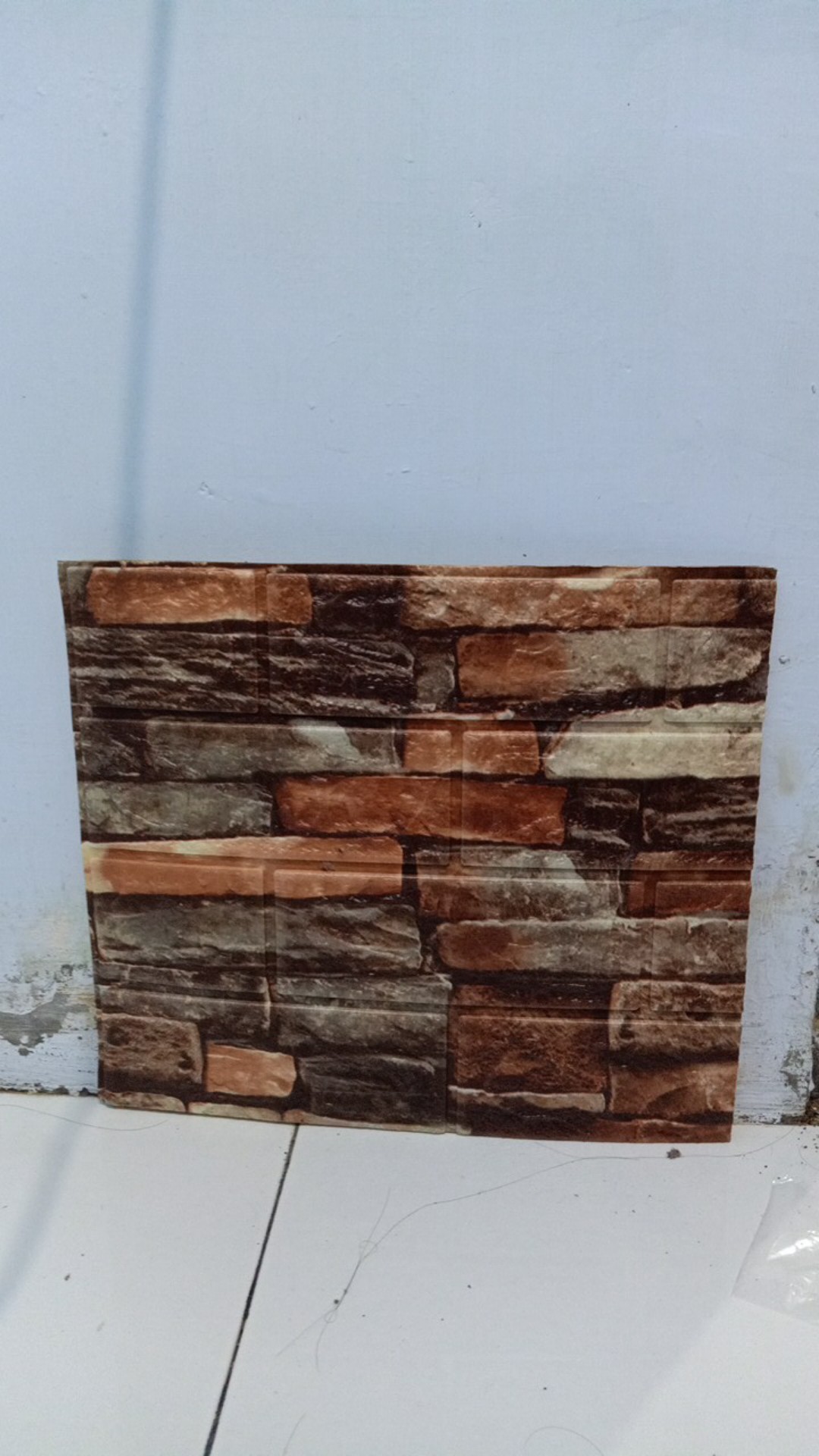 Wallpaper Dinding 3d Motif Batu Alam Retro Dimensi Tebal 3m