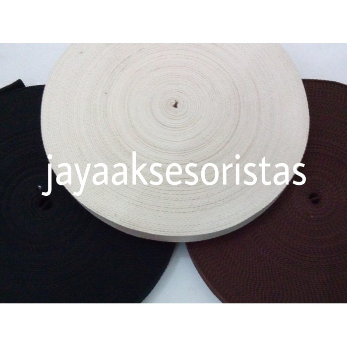 

Murah menjual tali webbing bisban katun 2.5 cm murah bandung Termurah