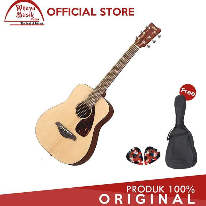 Yamaha Gitar Mini 3/4 Fg Junior Jr-2 Jr2 Jr 2 +Softcase & 2Pick