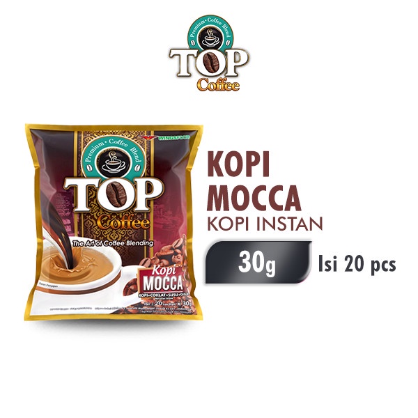 

vf2011vf Top Coffee Kopi Instan Mocca 30 Gr X 20 Pcs Ds20X11