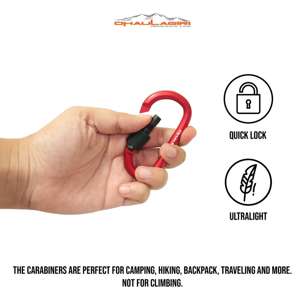 Bisa COD Carabiner 01 Dhaulagiri - Pengait - karabiner - karabiner cantolan