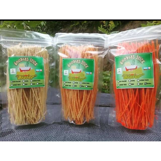 

Noodles stick (mie lidi)