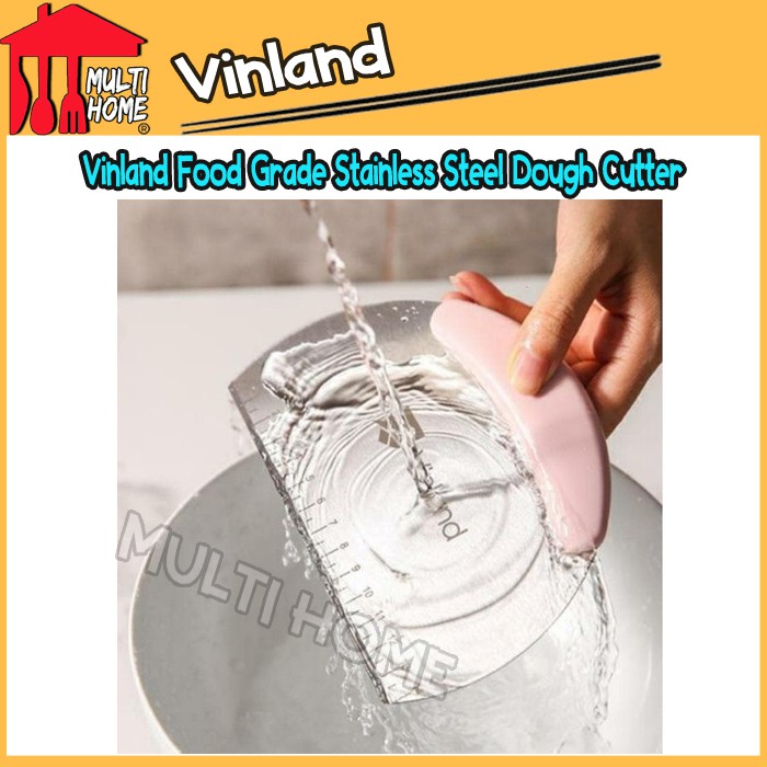 Vinland Food Grade Stainless Steel Dough Cutter / Dough Scrapper