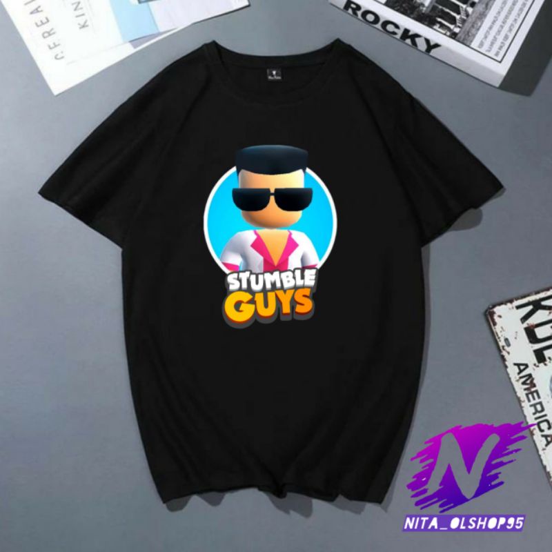 KAOS STUMBLE GUYS ANAk baju kaos anak stumble