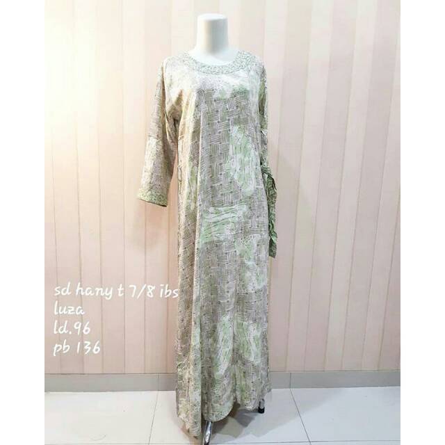 Daster hany tangan 7/8 ibs Batik Luza