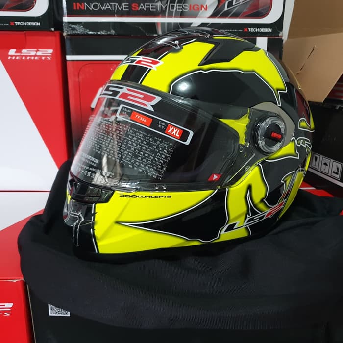 LS2 FF358 japan yellow HELMET HELM FULL FACE