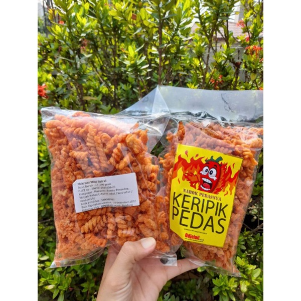 

Makaroni Spiral Pedas Odjolali Khas Bandung