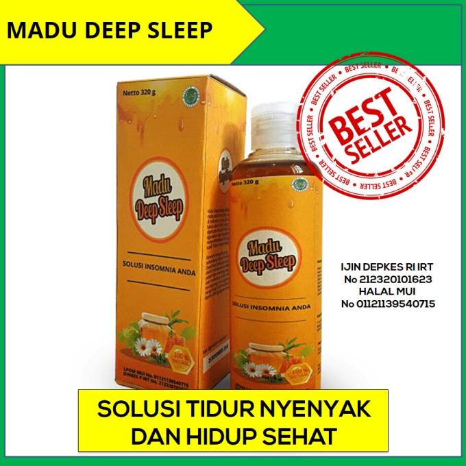 ORIGINAL MADU DEEP SLEEP OBAT HERBAL INSOMNIA SUSAH TIDUR ORIGINAL BPOM Asli
