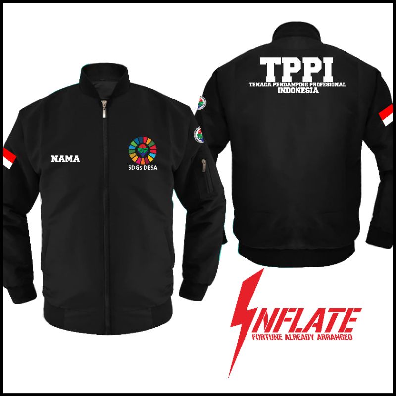JAKET PENDAMPING DESA / BOMBER PENDAMPING DESA / JAKET TPPI / BOMBER TPPI / TENAGA PENDAMPING PROFES