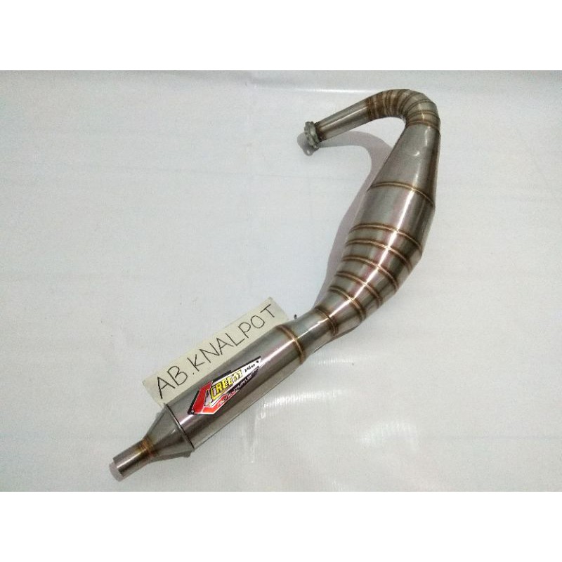 KNALPOT RX KING KOLONG KNALPOT KING KOLONG KNALPOT KOLONG RX KING BAHAN STAINLESS Creampie EXHAUST