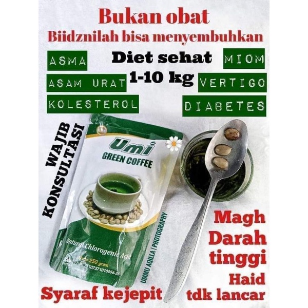 

UMI GREEN COFFEE PENURUN BERAT BADAN 100% ORIGINAL