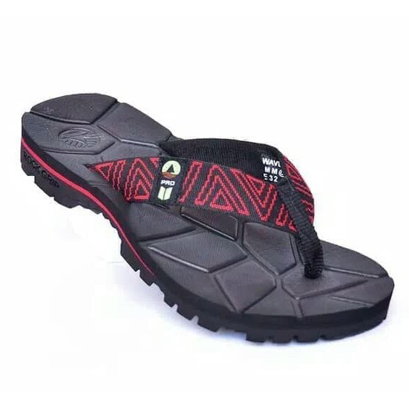 sandal gunung -  Sandal Outdoor Pro Wave red