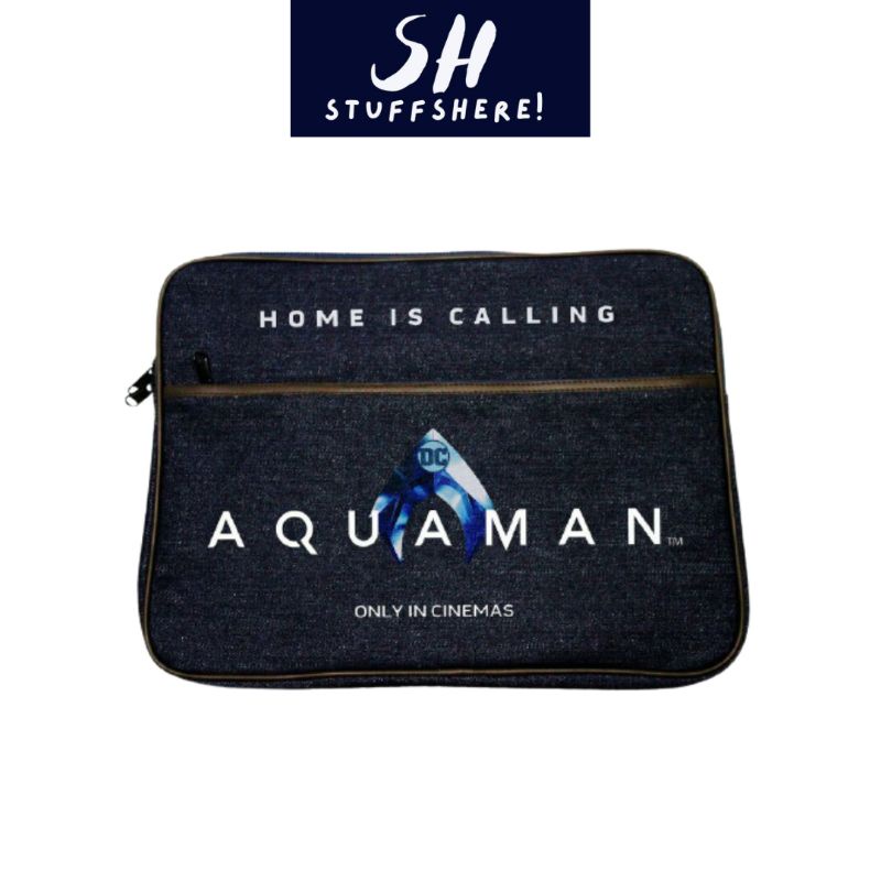Preloved Laptop Sleeve-Tas Laptop-Merchandise Aquaman / PRELOVED Like NEW