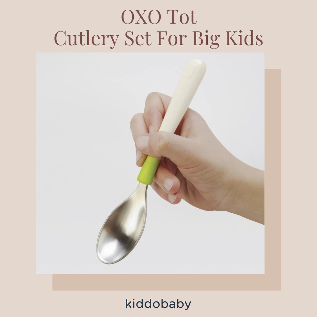 OXO Tot Cutlery Set For Big Kids | Alat Makan