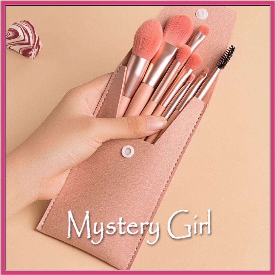 Mysterygirl - Kuas Make up Set / Kuas Blush On Maker Set / Kosmetic Brush Alat Makeup Murah untuk Bibir Eyeshadow Foundation