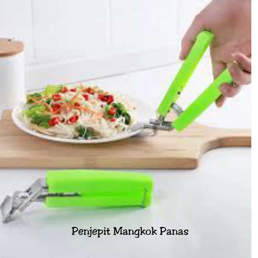 Terbaru Penjepit Mangkuk Panas/Penjepit Piring/Gagang Penjepit Panci Stainless Steel Anti Panas