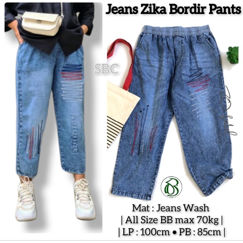 JEANS ZIKA BORDIR PANTS