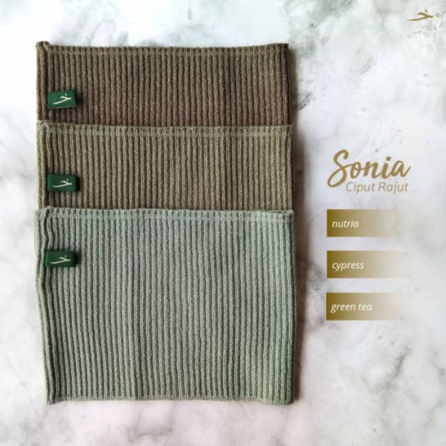 SONIA Ciput Rajut Bandana Salur - Inner Khimar - Khadijah Indonesia #ayranashwap-1
